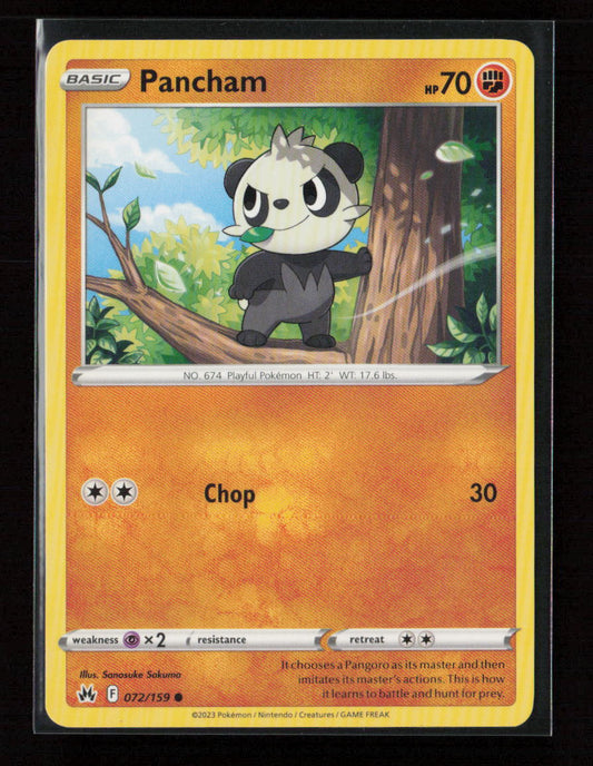 Pancham Common Crown Zenith 072/159 LP