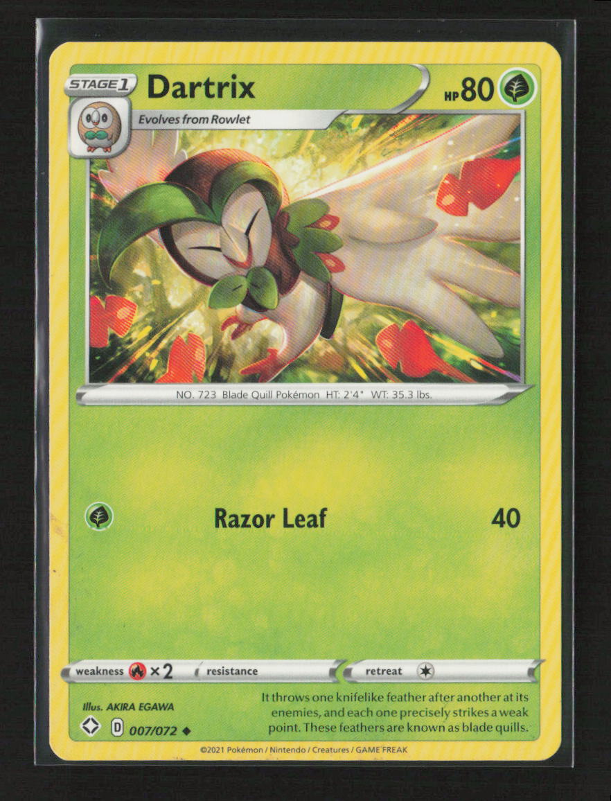 Dartrix Uncommon Shining Fates 007/072 LP