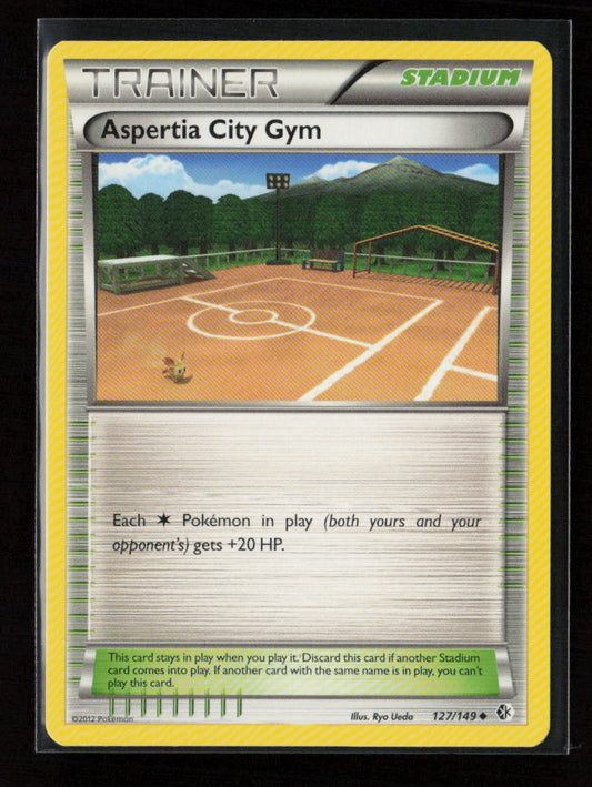 Aspertia City Gym Uncommon Boundaries Crossed 127/149 NM