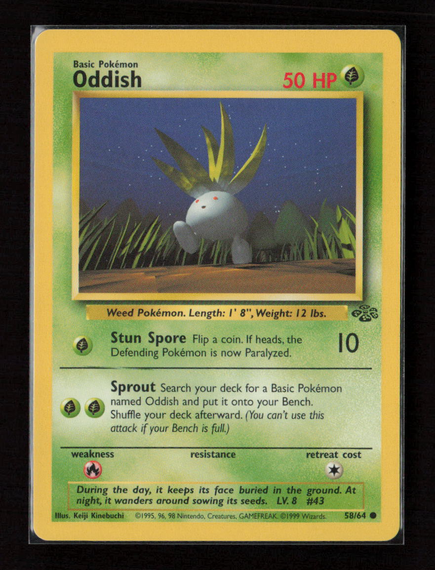 Oddish Common Jungle 58/64 LP