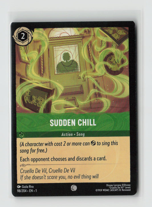 Sudden Chill Common The First Chapter 98/204 NM
