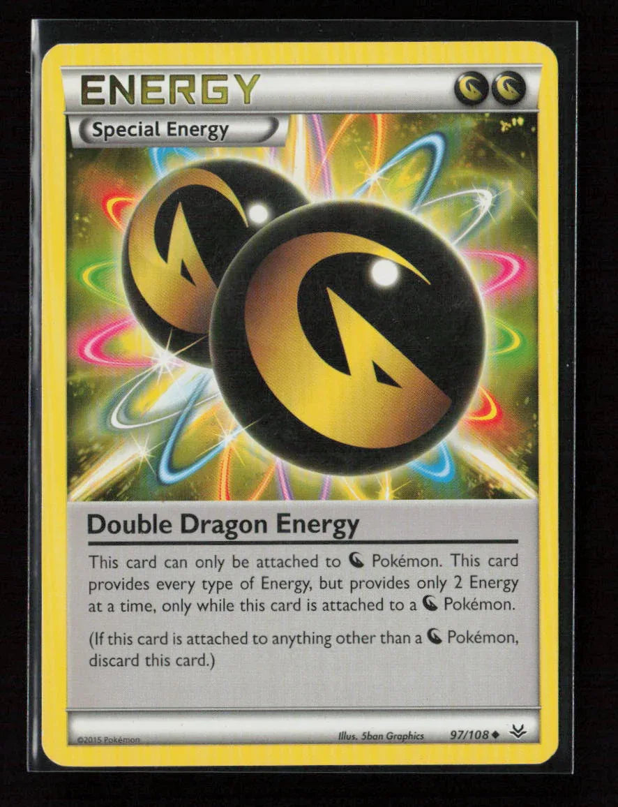 Double Dragon Energy Uncommon XY - Roaring Skies 97/108 NM - Kang's Collectibles