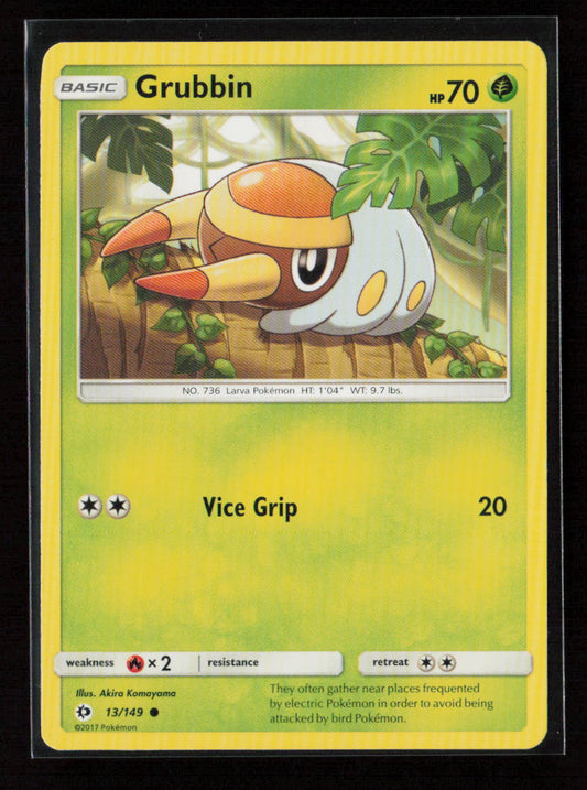 Grubbin Common SM Base Set 13/149 LP