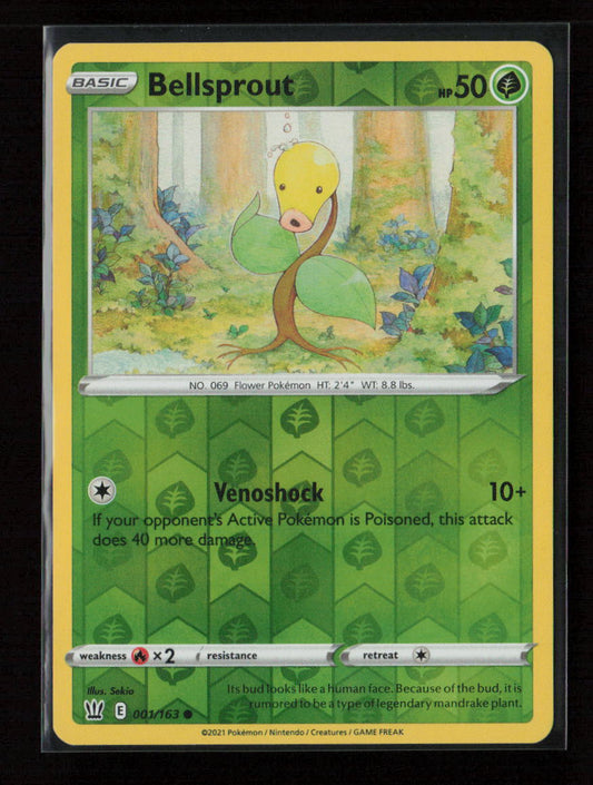 Bellsprout Common SWSH05: Battle Styles 001/163 LP
