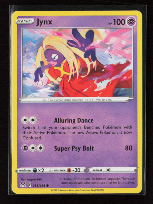Jynx Common SWSH11: Lost Origin 068/196 LP
