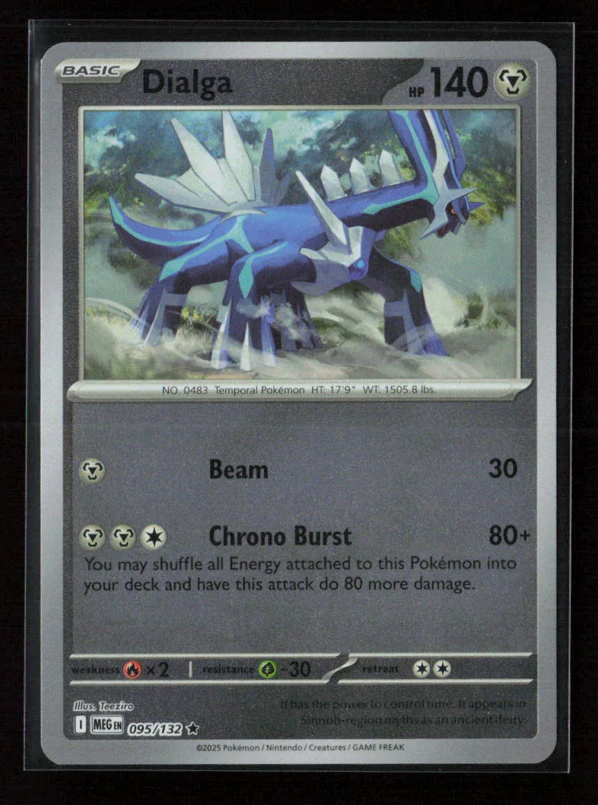 Dialga Rare ME01: Mega Evolution 095/132 NM - Kang's Collectibles