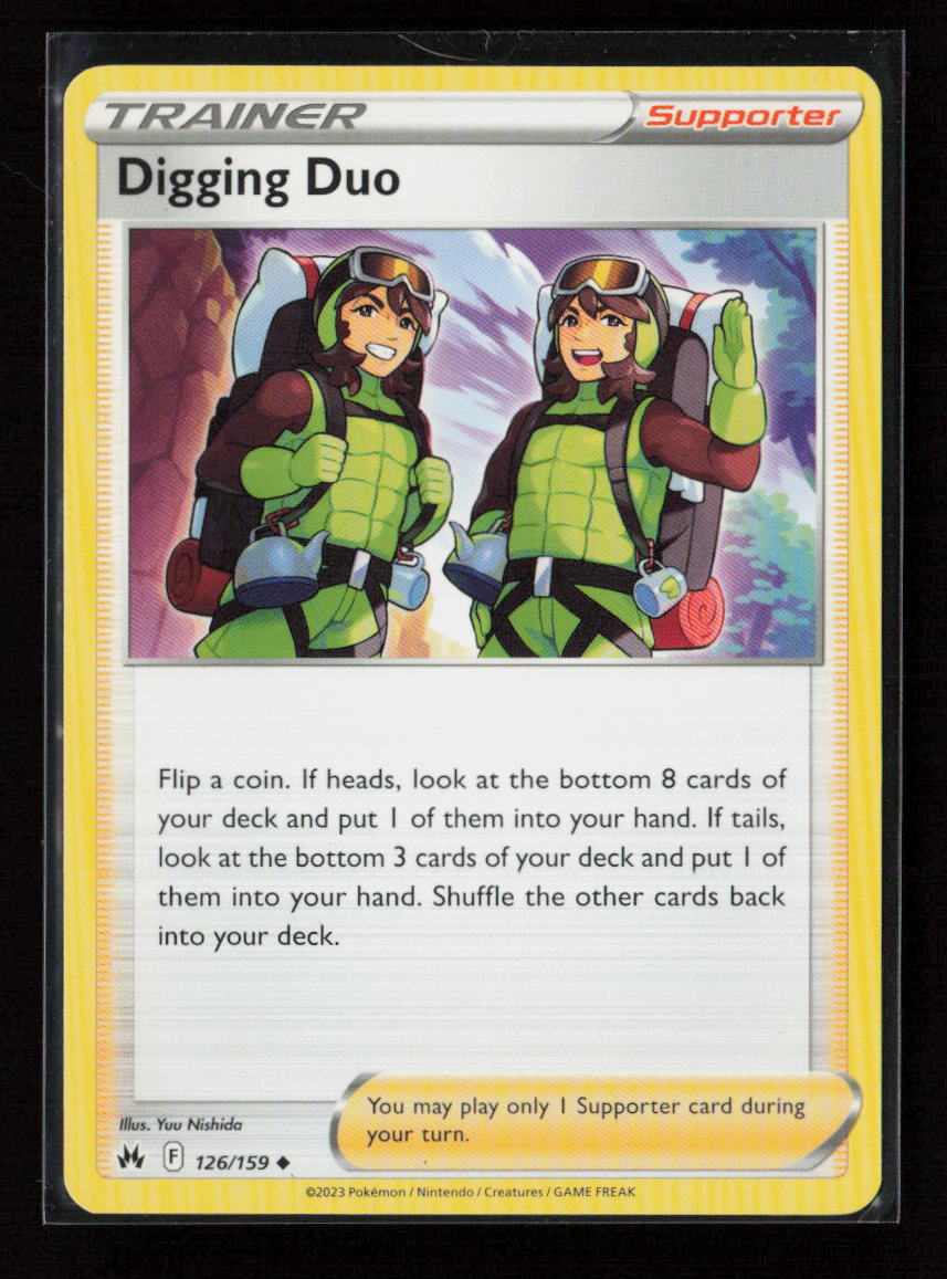 Digging Duo Uncommon SWSH: Crown Zenith 126/159 LP