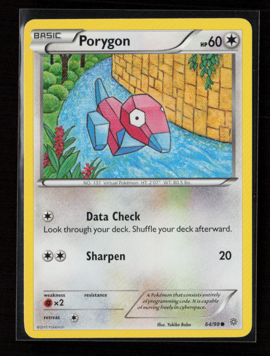 Porygon Common XY - Ancient Origins 64/98 LP