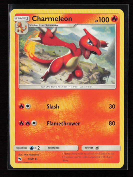 Charmeleon Uncommon Hidden Fates 8/68 NM