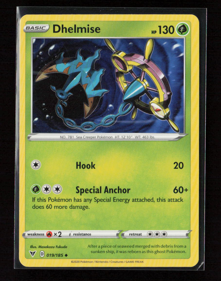 Dhelmise Uncommon SWSH04: Vivid Voltage 019/185 LP