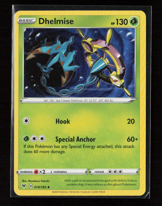 Dhelmise Uncommon SWSH04: Vivid Voltage 019/185 LP
