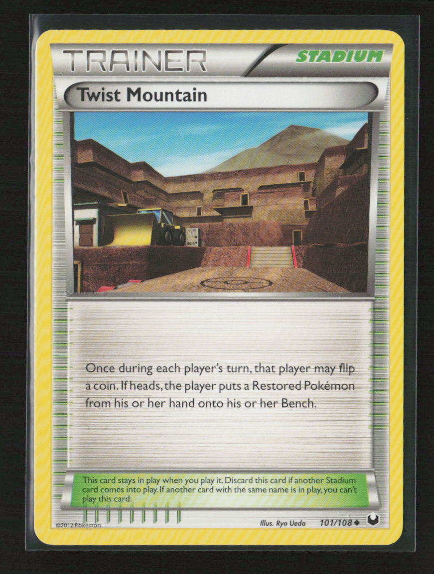 Twist Mountain Uncommon Dark Explorers 101/108 NM