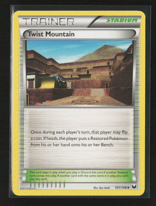 Twist Mountain Uncommon Dark Explorers 101/108 NM
