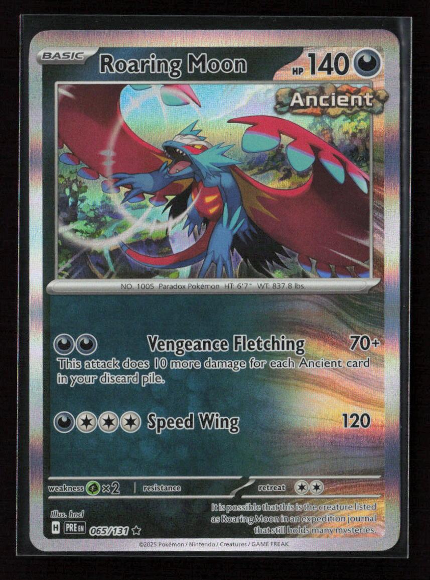 Roaring Moon Rare Prize Pack Series Cards 109/162 NM - Kang's Collectibles