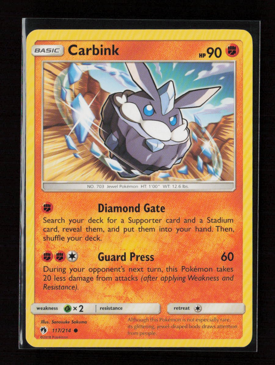 Carbink (117) Common SM - Lost Thunder 117/214 LP