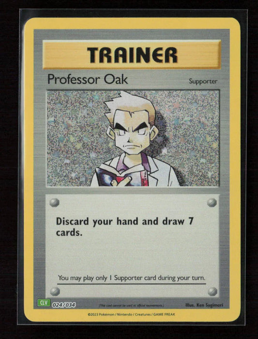 Professor Oak (CLC) Classic Collection Trading Card Game Classic 023/034 NM - Kang's Collectibles