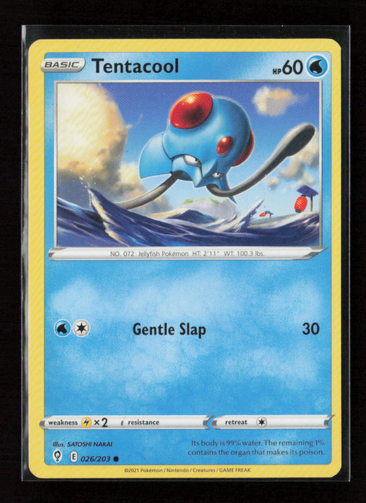 Tentacool Common SWSH07: Evolving Skies 026/203 LP