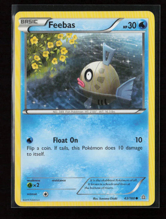 Feebas Common XY - Primal Clash 43/160 NM - Kang's Collectibles