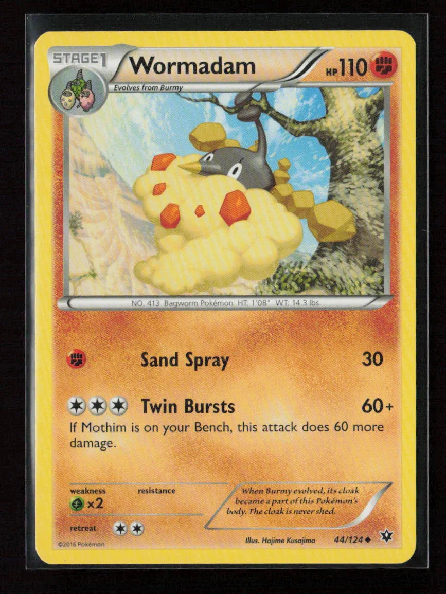 Wormadam (44) Uncommon XY - Fates Collide 44/124 NM - Kang's Collectibles
