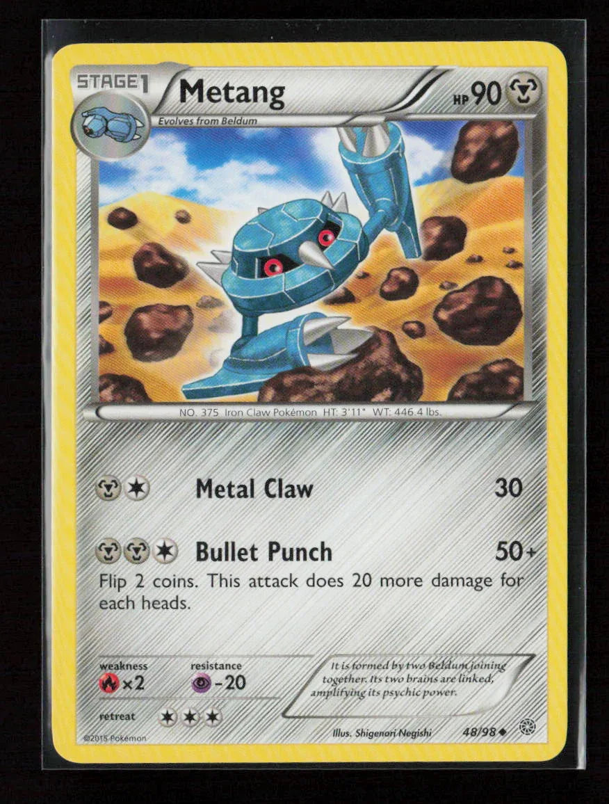 Metang Uncommon XY - Ancient Origins 48/98 NM - Kang's Collectibles
