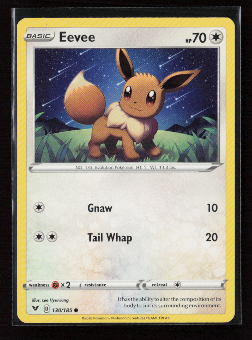 Eevee Common SWSH04: Vivid Voltage 130/185 LP