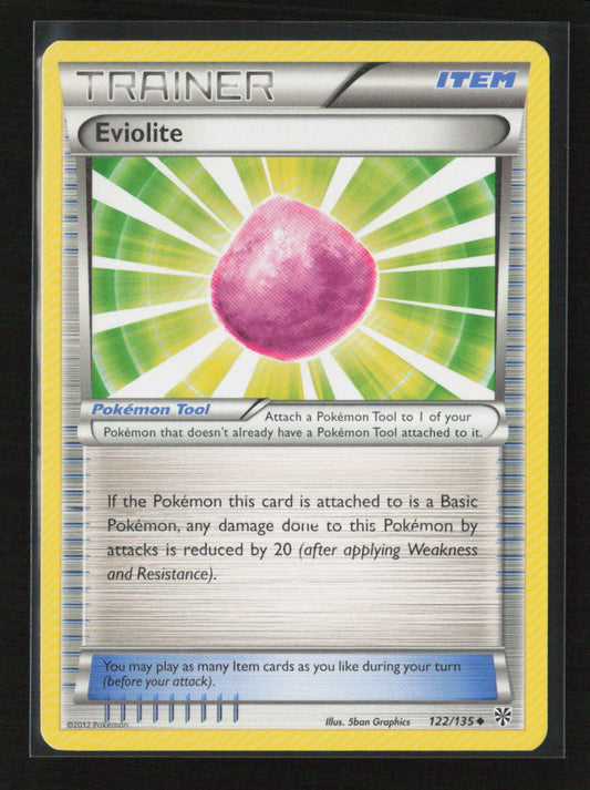 Eviolite Uncommon Plasma Storm 122/135 NM