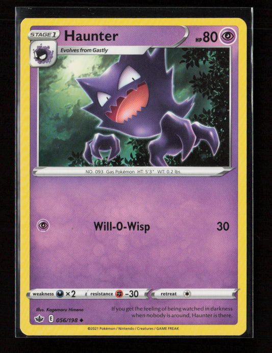 Haunter Uncommon SWSH06: Chilling Reign 056/198 LP