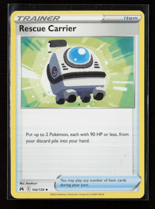 Rescue Carrier Uncommon SWSH: Crown Zenith 142/159 LP