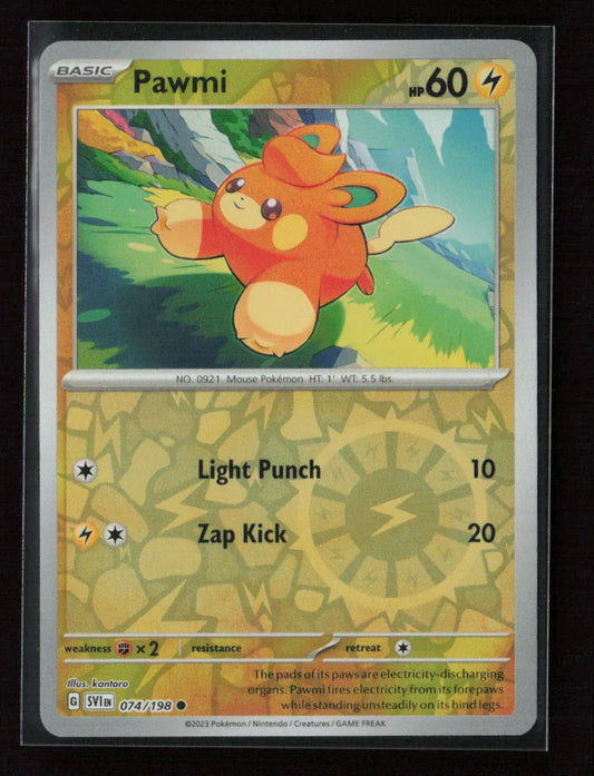 Pawmi - Common SV01: Scarlet & Violet Base Set 074/198 NM - Kang's Collectibles