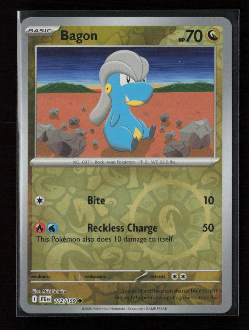 Bagon Common SV09: Journey Together 112/159 NM