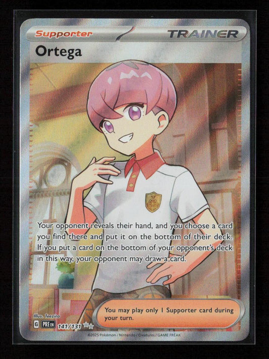 Ortega Ultra Rare SV: Prismatic Evolutions 141/131 NM - Kang's Collectibles