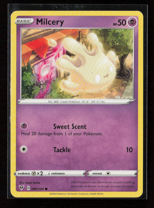 Milcery Common SWSH04: Vivid Voltage 080/185 LP