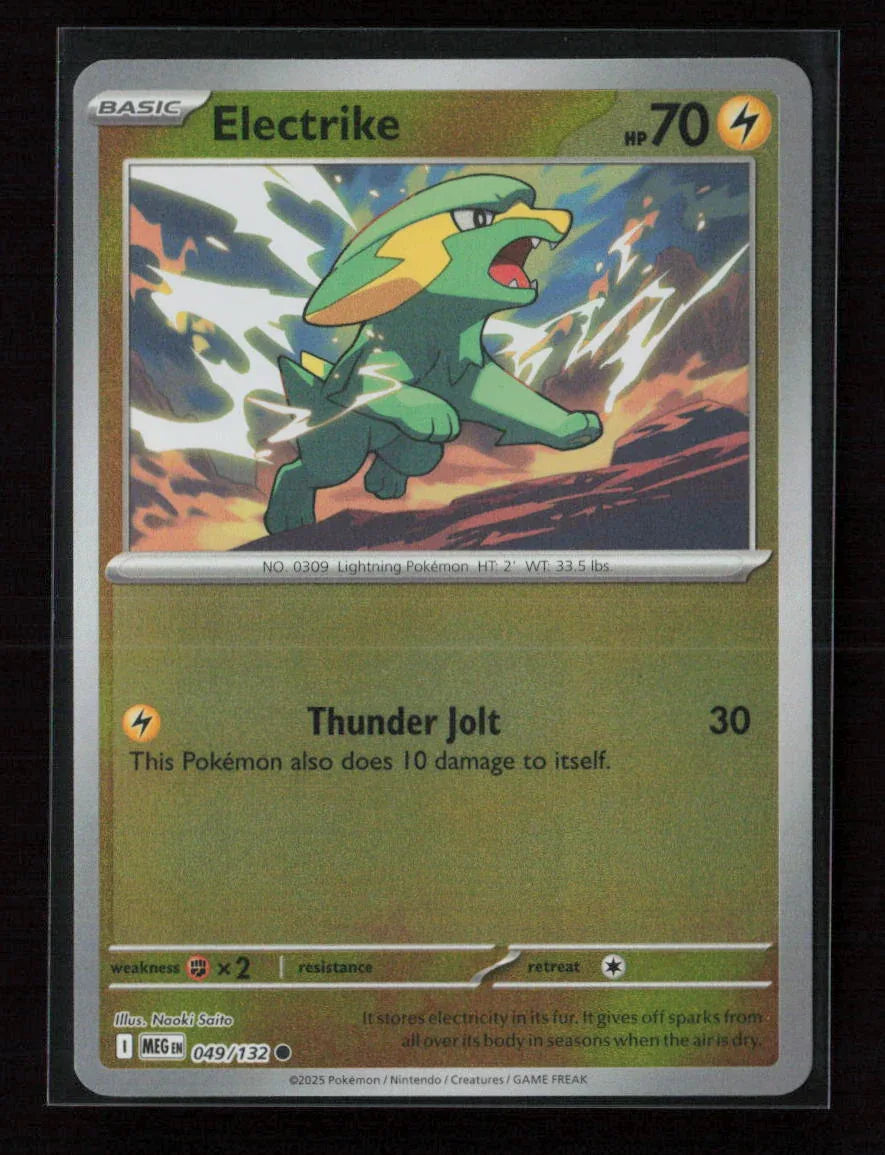 Electrike Common ME01: Mega Evolution 049/132 NM - Kang's Collectibles