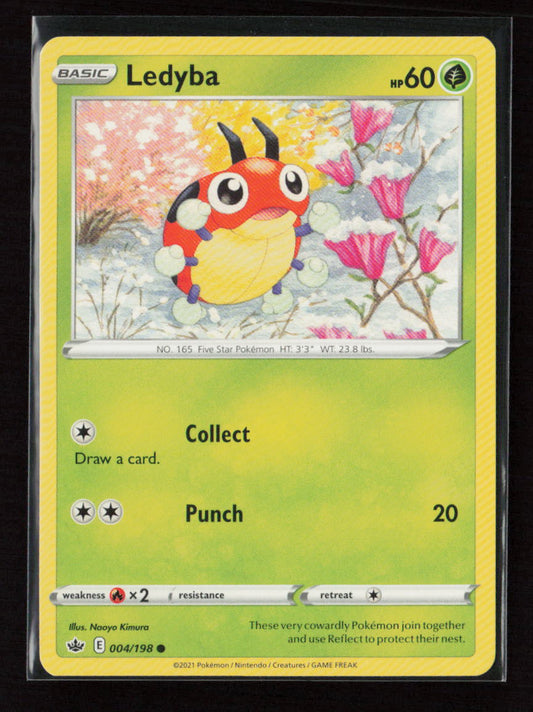 Ledyba Common SWSH06: Chilling Reign 004/198 LP