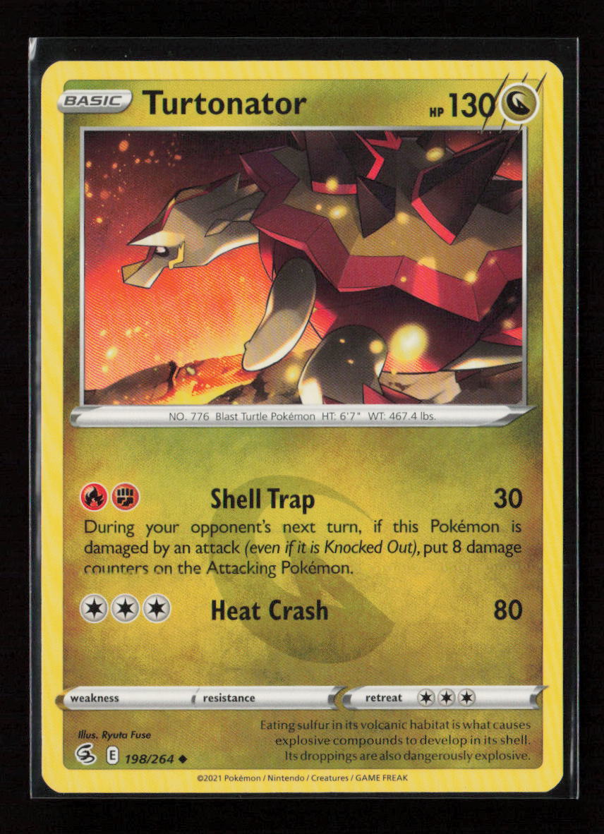 Turtonator Uncommon SWSH08: Fusion Strike 198/264 LP
