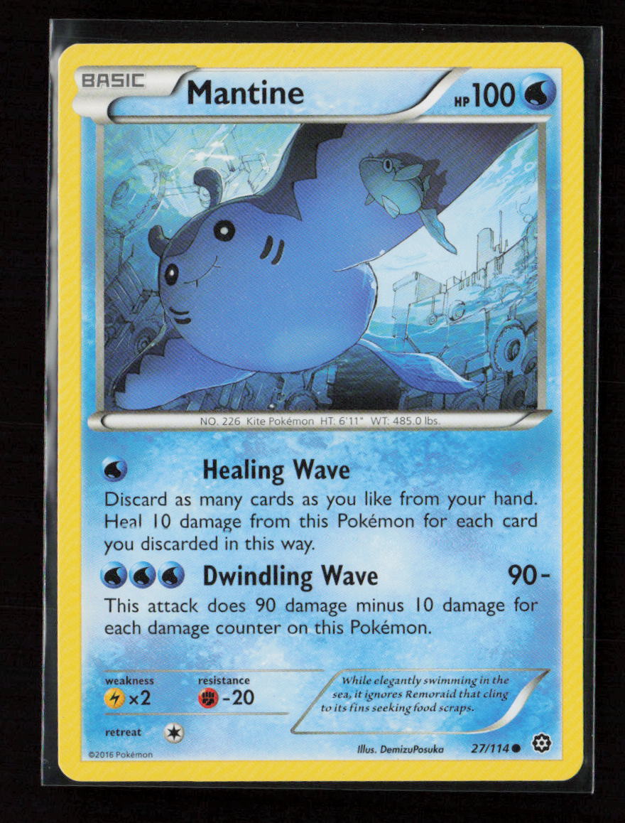 Mantine Common XY - Steam Siege 27/114 LP
