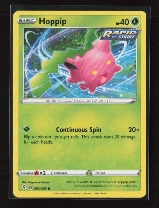 Hoppip Common SWSH07: Evolving Skies 002/203 LP