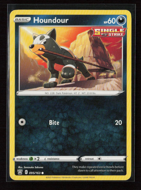Houndour Common SWSH05: Battle Styles 095/163 LP