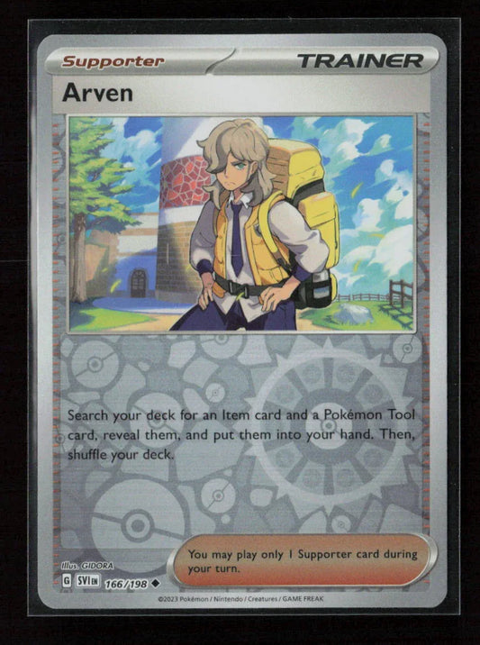 Arven - Uncommon SV01: Scarlet & Violet Base Set 166/198 NM - Kang's Collectibles