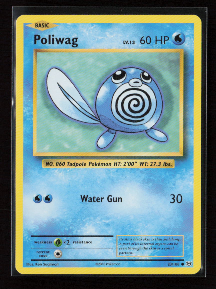 Poliwag Common XY - Evolutions 23/108 LP