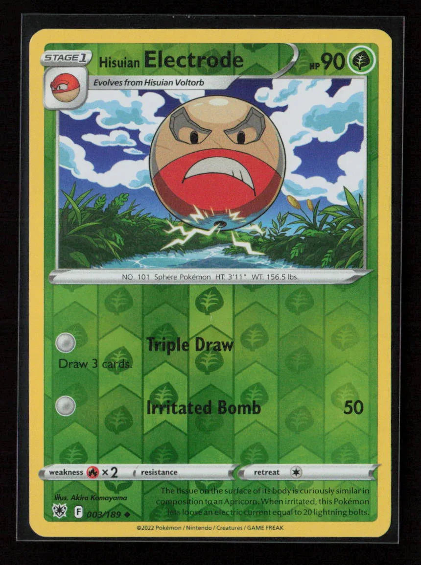 Hisuian Electrode Uncommon SWSH10: Astral Radiance 003/189 NM - Kang's Collectibles