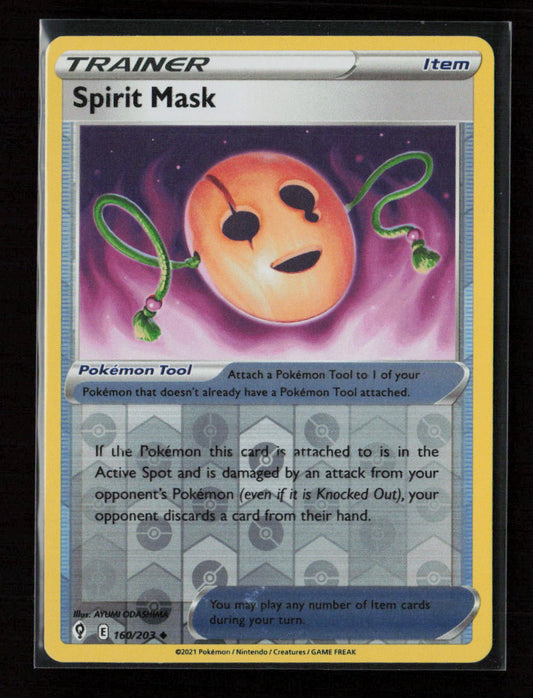 Spirit Mask Uncommon SWSH07: Evolving Skies 160/203 NM