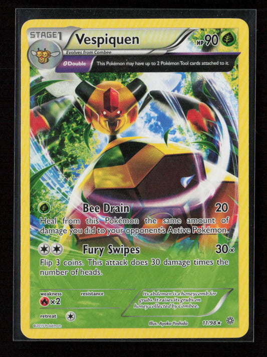 Vespiquen (11) Rare XY - Ancient Origins 11/98 MP