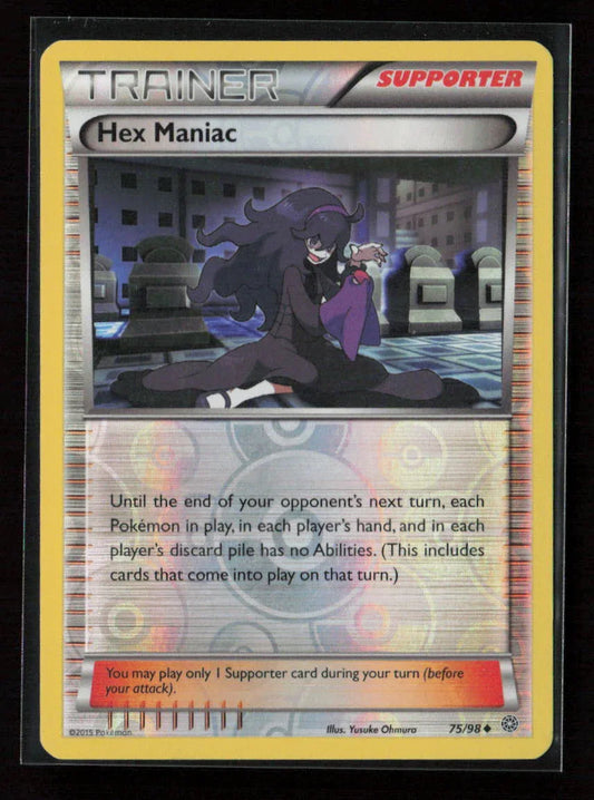 Hex Maniac Uncommon XY - Ancient Origins 75/98 LP - Kang's Collectibles