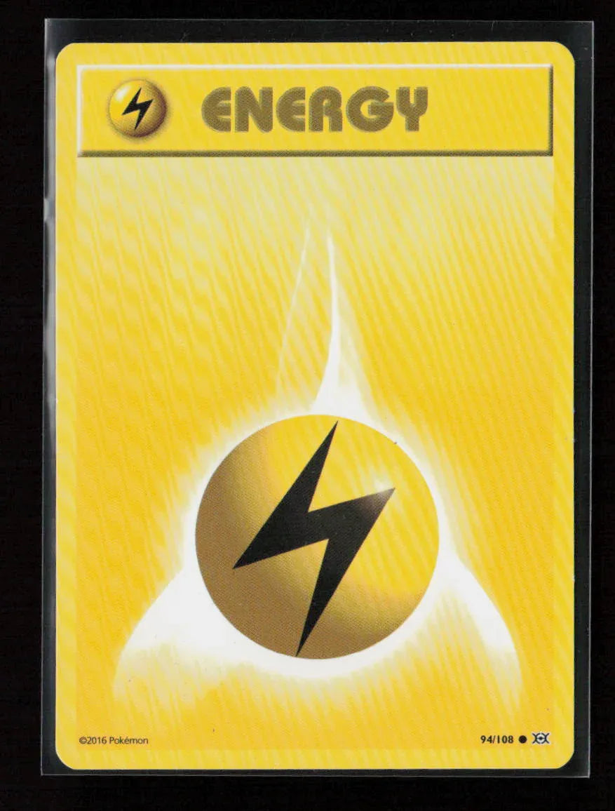 Lightning Energy Common XY - Evolutions 94/108 NM - Kang's Collectibles