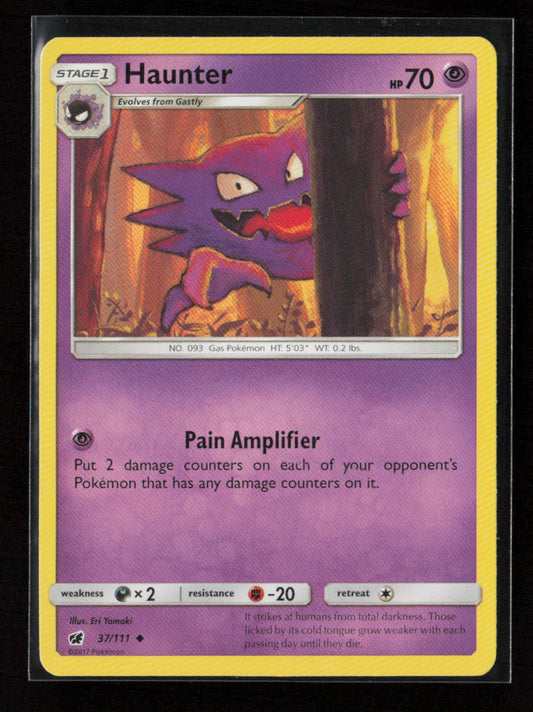 Haunter Uncommon SM - Crimson Invasion 37/111 LP