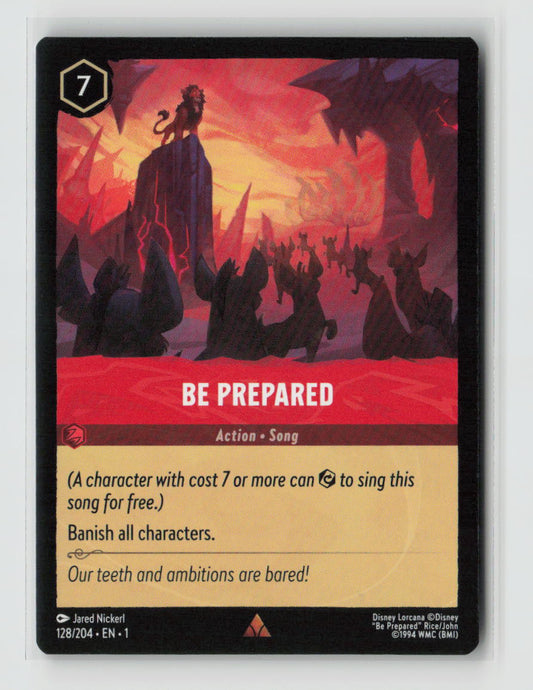 Be Prepared Rare The First Chapter 128/204 NM