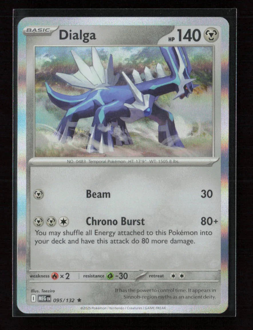 Dialga Rare ME01: Mega Evolution 095/132 NM - Kang's Collectibles
