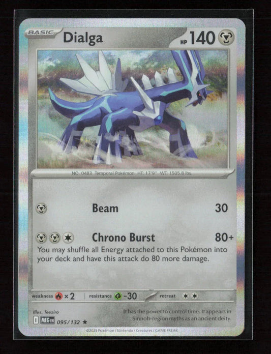 Dialga Rare ME01: Mega Evolution 095/132 NM - Kang's Collectibles