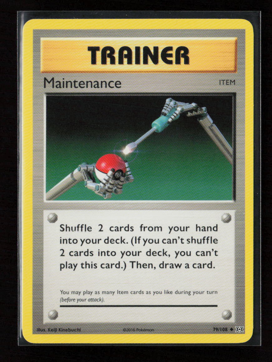 Maintenance Uncommon XY - Evolutions 79/108 LP